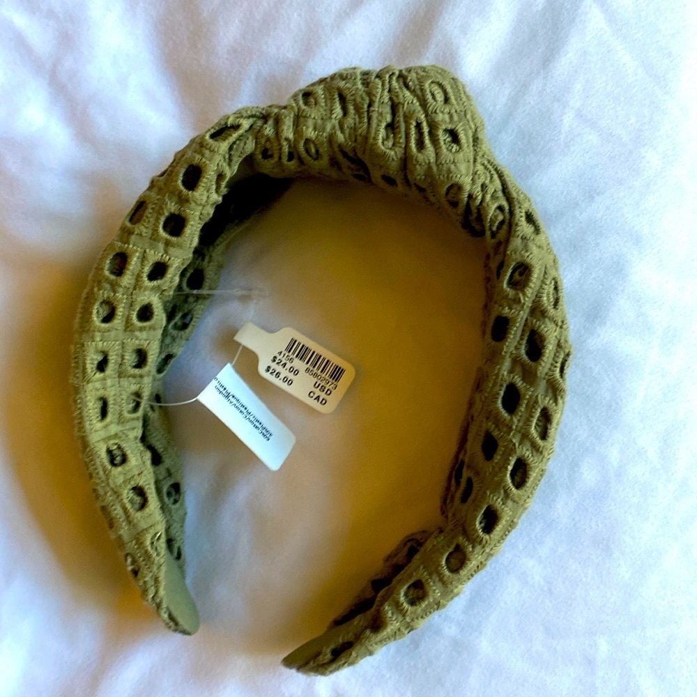 Anthropologie Top-Knot Headband